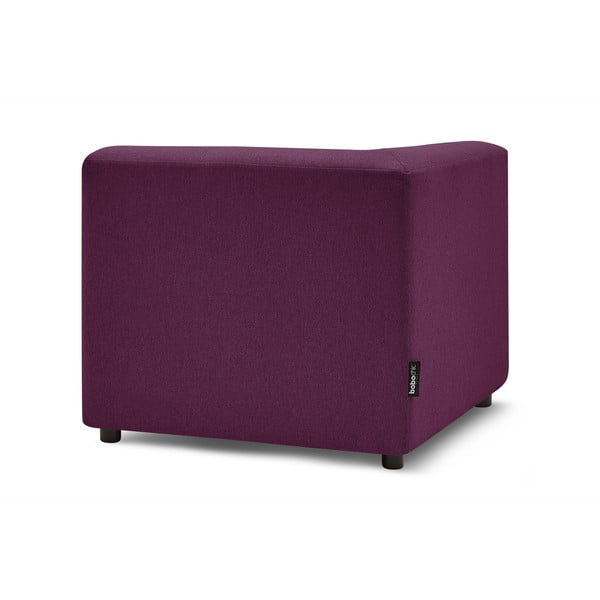 Tumši violets dīvāna modulis Kleber – Bobochic Paris-image-4