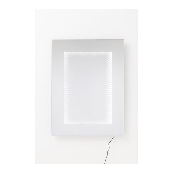 Sienas spogulis ar LED apgaismojumu Kare Design Infinity, 120 x 80 cm