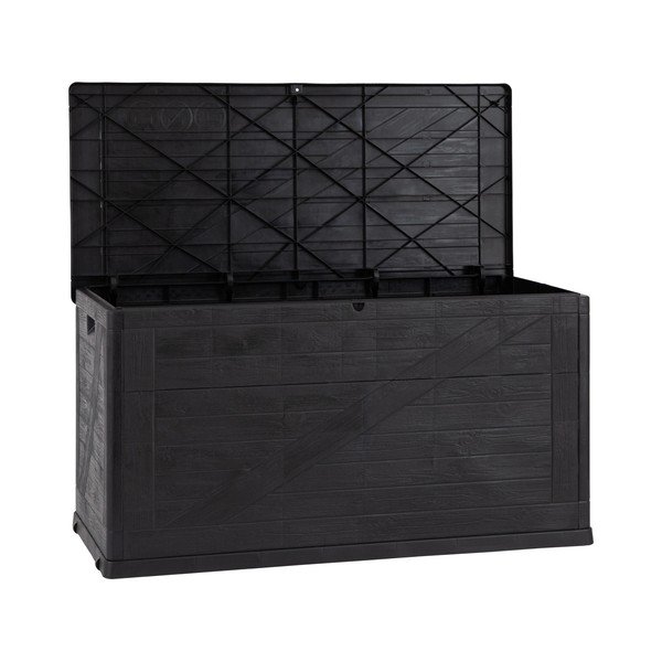 Antracīta pelēka dārza uzglabāšanas kaste Wood – Toomax-image-4