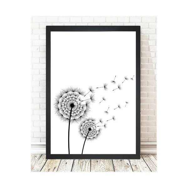 Glezna 23x28 cm Blowing Dandelion – Vavien Artwork-image-1