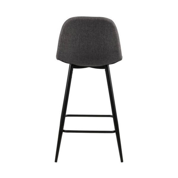 Pelēki polsterēti bāra krēsli (2 gab.) (sēdekļa augstums 65 cm) Wilma – Actona-image-4