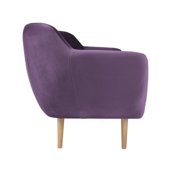 Violets atpūtas krēsls Mazzini Sofas Amelie-image-2