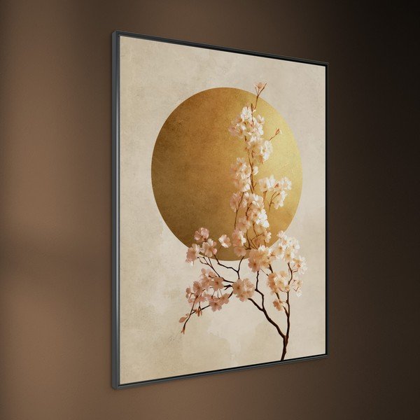 Drukāta glezna ar rāmi 60x80 cm Cherry Blossoms – Styler-image-3