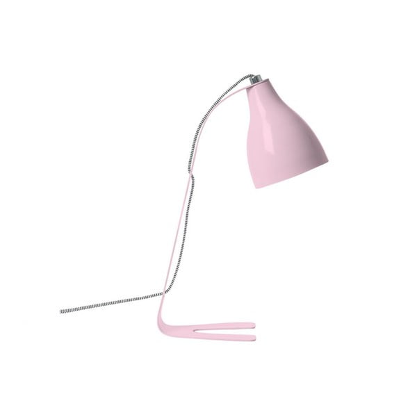 Galda lampa Barefoot, rozā