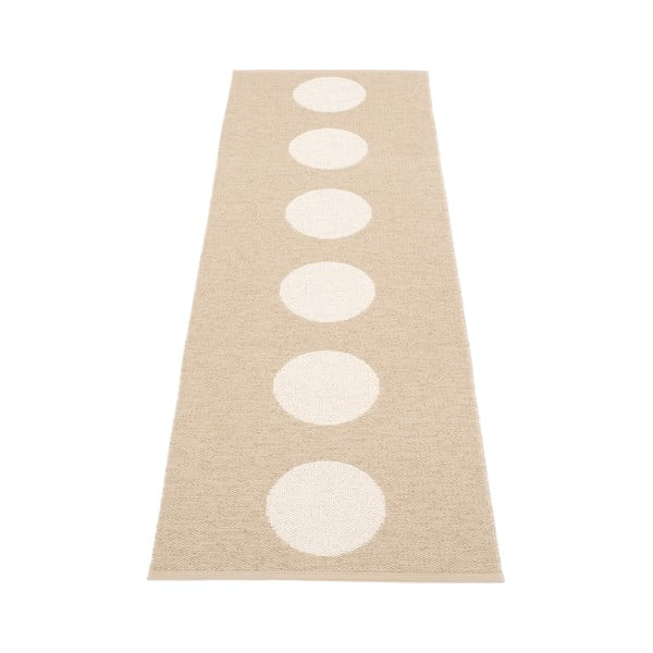 Bēšs iekštelpu un āra celiņa paklājs 70x225 cm Vera Beige – Pappelina