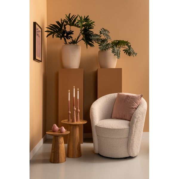 Mango masīvkoka apaļš sānu galdiņš ø 35,5 cm  Force  – Leitmotiv-image-3