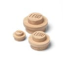 Ozolkoka sienas āķu komplekts 3 LEGO® Wood