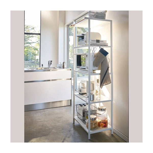 Matēti balts tērauda plaukts 60x170x46,5 cm Tower – YAMAZAKI-image-4