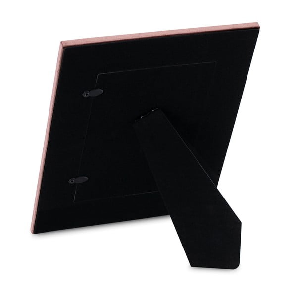 Rozā plastmasas stāvošs foto rāmis 19x24 cm Velvo – Restilo-image-3