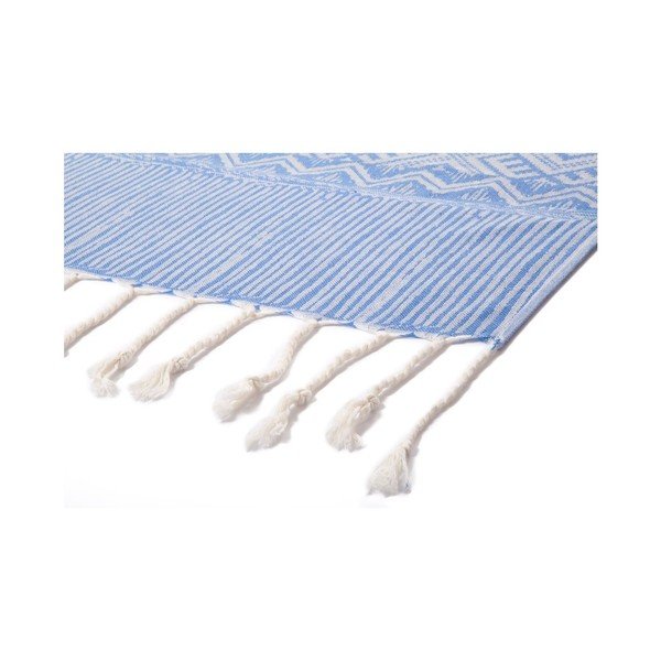 Hammam dvielis Peak Blue, 95x180 cm-image-2