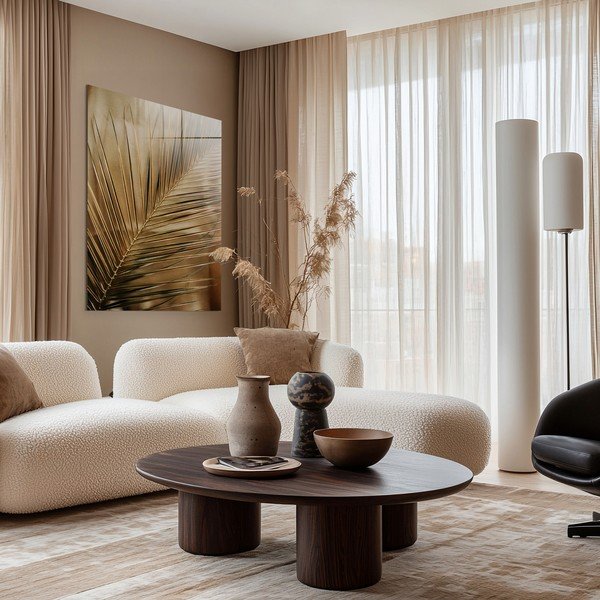 Drukāta stikla glezna 80x120 cm Gold Palm  – Styler-image-2