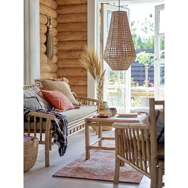 Bēšs/dabīga toņa bambusa dārza dīvāns Sole – Bloomingville-image-4