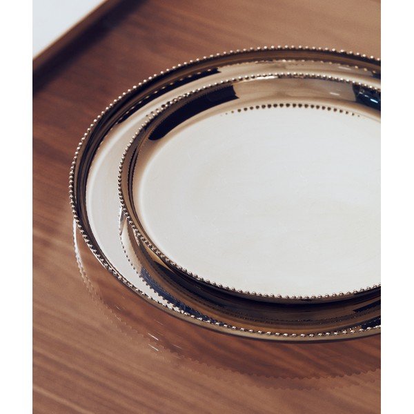 Nerūsējošā tērauda paplāte ø 28 cm Nirela – Kave Home-image-1
