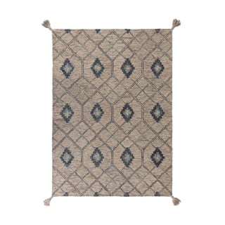 Pelēks vilnas paklājs Flair Rugs Diego, 160 x 230 cm