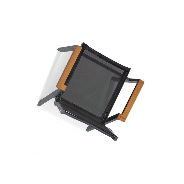 Melni metāla dārza krēsli (6 gab.) Ottowa – Floriane Garden-image-2