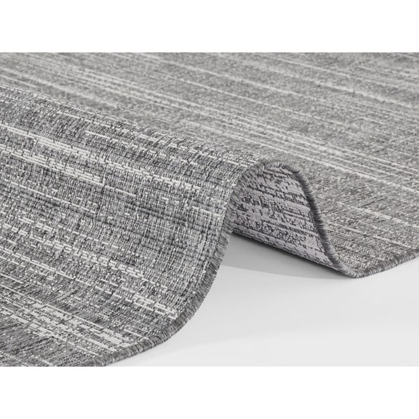 Pelēks āra paklājs 170x120 cm Gemini – Elle Decoration-image-2