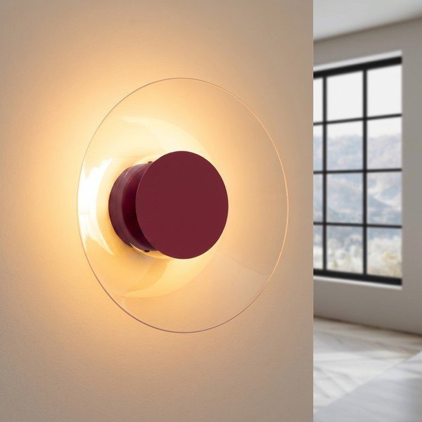 Bordo LED sienas lampa 
no akrila stikla
 ø 28 cm ASTRO – Thoro-image-1