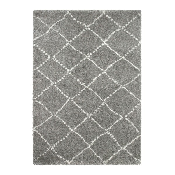 Pelēks un krēmkrāsas paklājs Think Rugs Royal Nomadic Grey & Cream, 160 x 230 cm