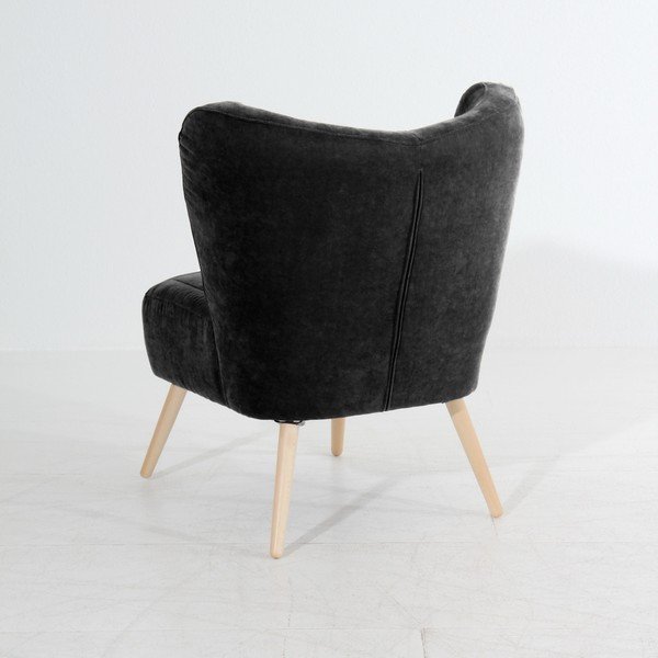 Melns krēsls Max Winzer Sari Velur-image-3