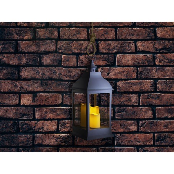 Balta LED laterna (augstums 54 cm) – Tomasucci-image-4