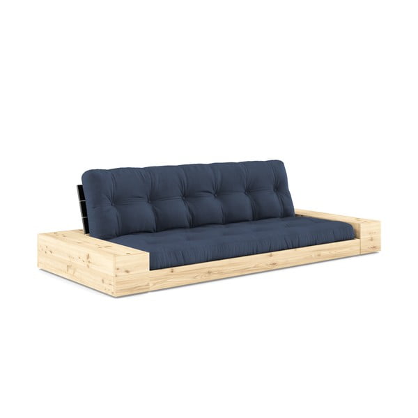 Tumši zils izvelkamais dīvāns 244 cm Base – Karup Design