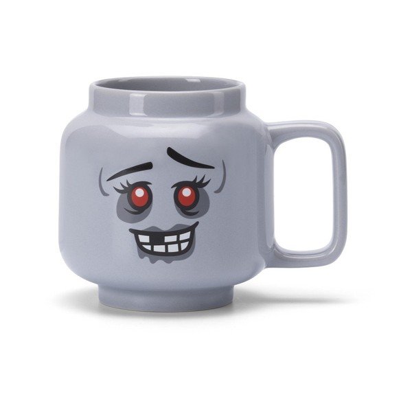 Pelēka keramikas bērnu krūze latte kafijai 530 ml Zombie – LEGO®