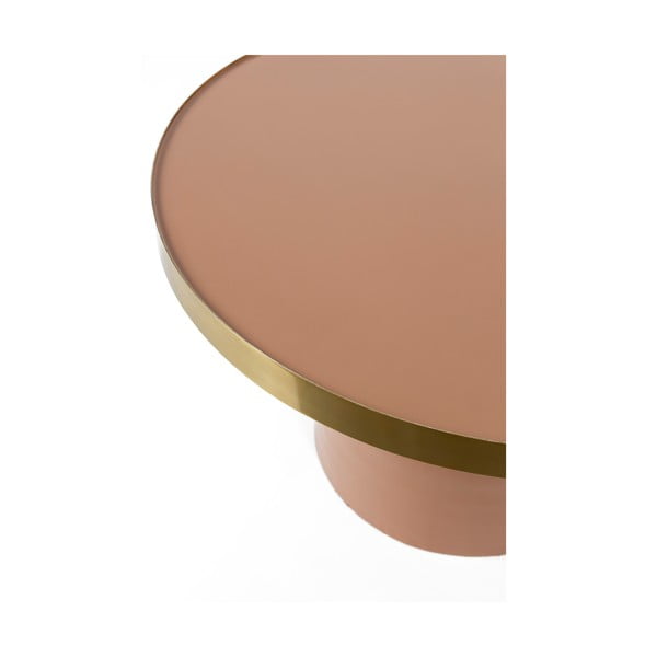 Metāla apaļš sānu galdiņš ø 60 cm Glam – Zuiver-image-3