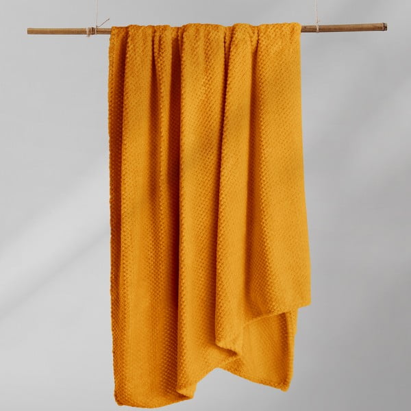 Oranža mikrošķiedras sega DecoKing Henry, 170 x 210 cm-image-4