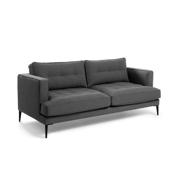 Tumši pelēks dīvāns Kave Home Vinny-image-1