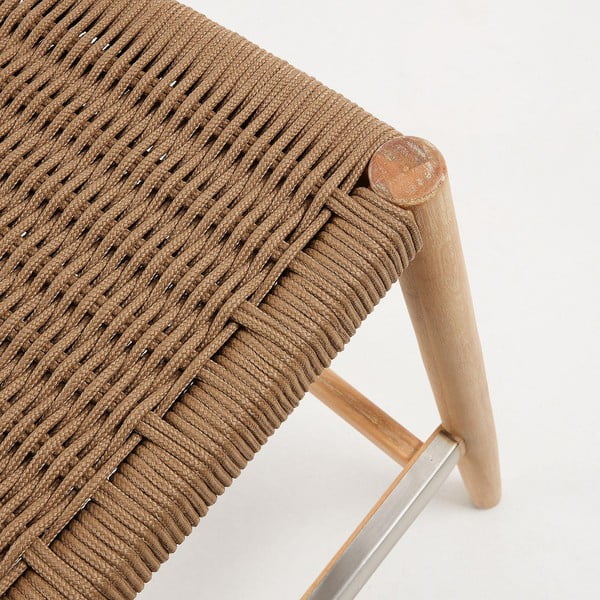 Āra bāra krēsls no eikalipta koka Kave Home Glynis-image-4