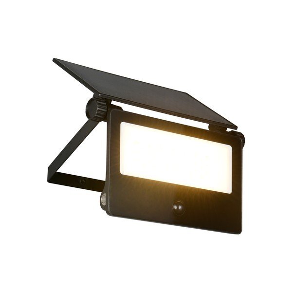 LED sienas āra gaismeklis ar kustības sensoru ar saules baterijām (augstums 17,5 cm) Moura – Reality