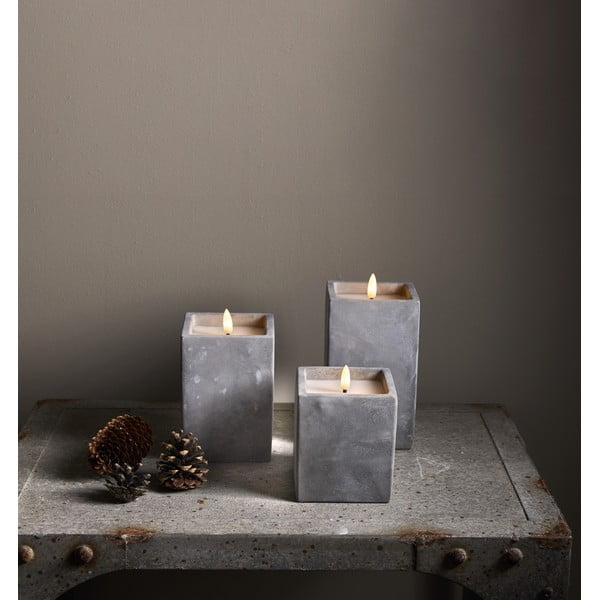 LED svece (augstums 11,5 cm) Flamme Cem – Star Trading-image-3