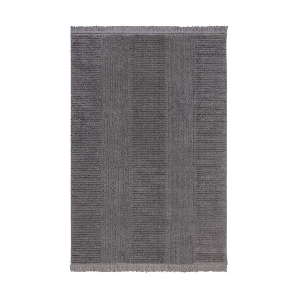Tumši pelēks paklājs Flair Rugs Kara, 160 x 230 cm
