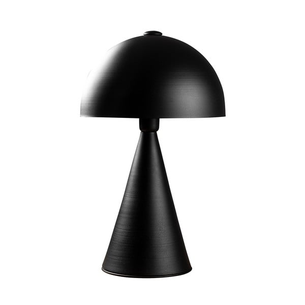 Melna galda lampa ar metāla abažūru (augstums 52 cm) Dodo – Opviq lights
