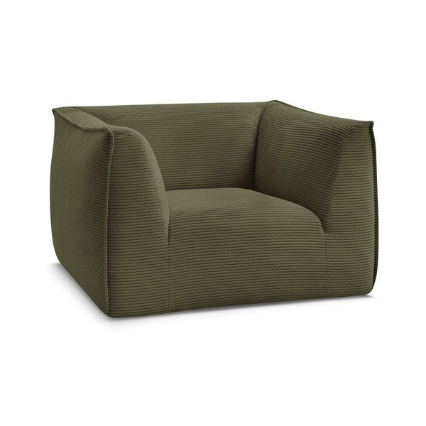 Zaļš velveta atpūtas krēsls Giorgia – Bobochic Paris