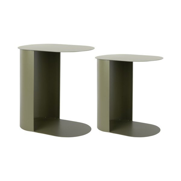 Metāla sānu galdiņš Riqueza Oval – Leitmotiv