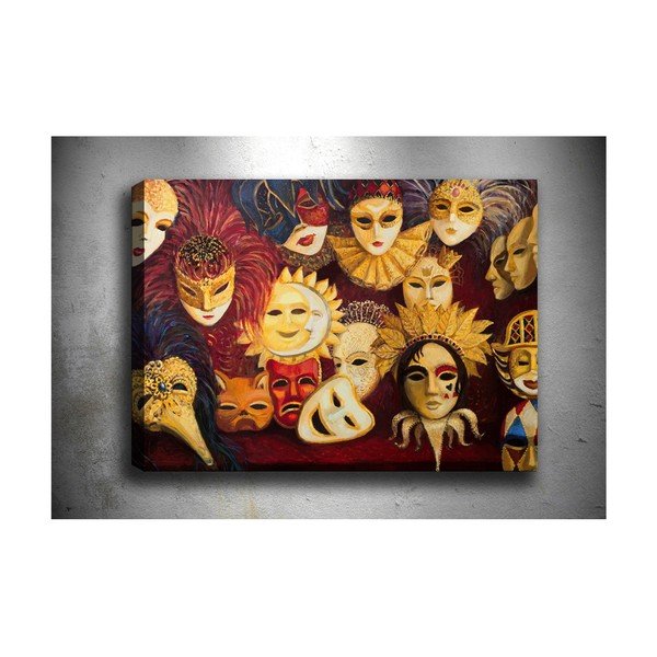 Attēls Tablo centrs Maskarāde, 60 x 40 cm