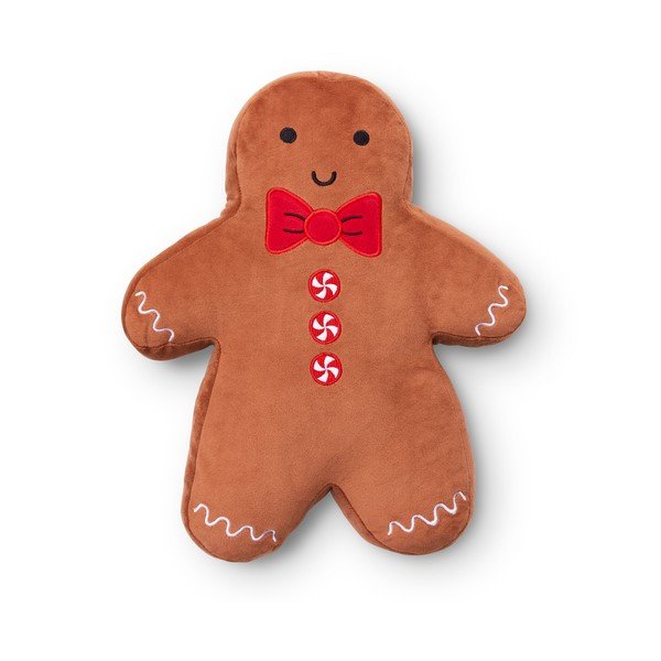 Samta dekoratīvais spilvens ar Ziemassvētku motīvu 28x37 cm Gingerbread – Catherine Lansfield-image-2