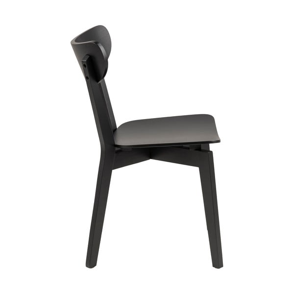 Melns pusdienu krēsls Roxby – Actona-image-2