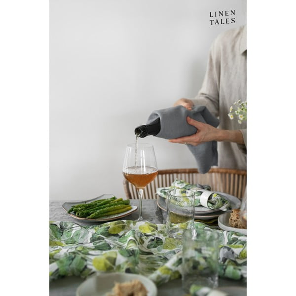 Lina trauku dvielis 45x65 cm Khaki – Linen Tales-image-4