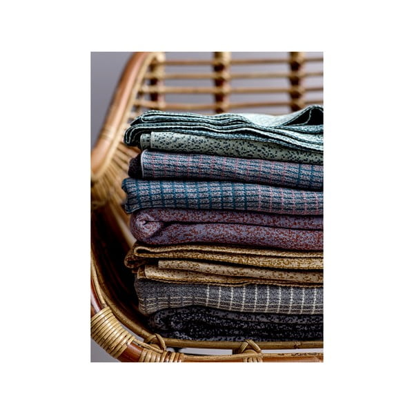 Pelēka kokvilnas sega Södahl Alice, 130 x 170 cm-image-2