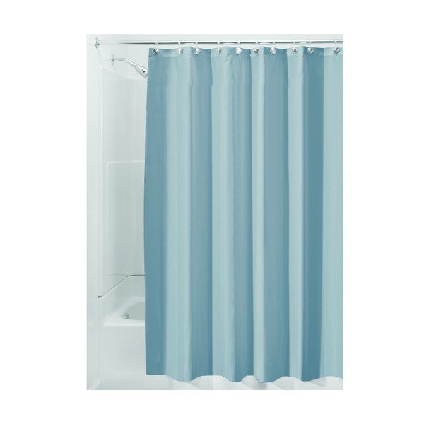 Zils dušas aizkars iDesign, 200 x 180 cm-image-2