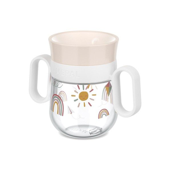 Plastmasas bērnu pusdienu komplekts (3 gab.) Sunshine & Rainbow – Mepal-image-4