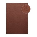 Ķieģeļu sarkans ar rokām darināts vilnas paklājs 80x150 cm Calmio – Hanse Home