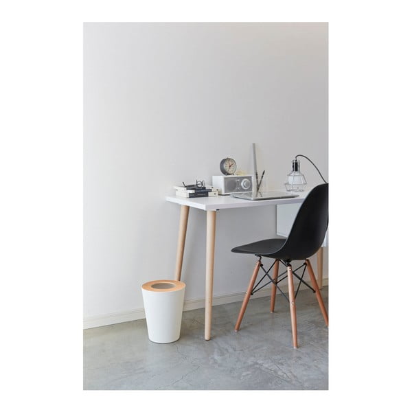 Balts atkritumu grozs YAMAZAKI Rin Round-image-2