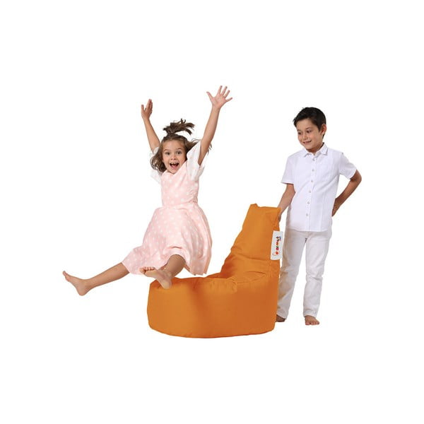 Oranžs bērnu sēžammaiss Baton – Floriane Garden-image-4