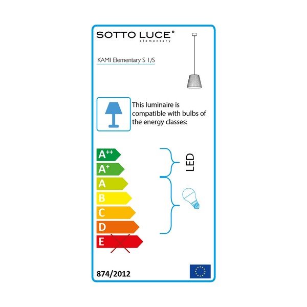 Bēšs piekaramais lukturis Sotto Luce Kami, ⌀ 16 cm-image-1