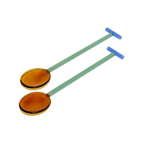Stikla galda piederumi salātiem (2 gab.) Crave – Hübsch