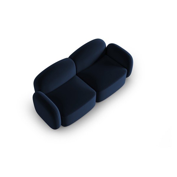 Zils samta dīvāns 194 cm Blair – Micadoni Home-image-3