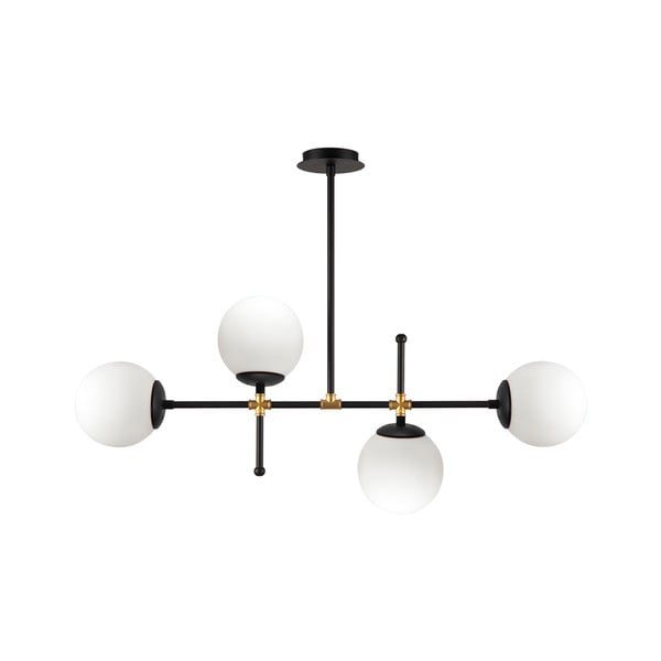 Melna piekarama lampa Squid Lighting Kruva, augstums 57 cm-image-2